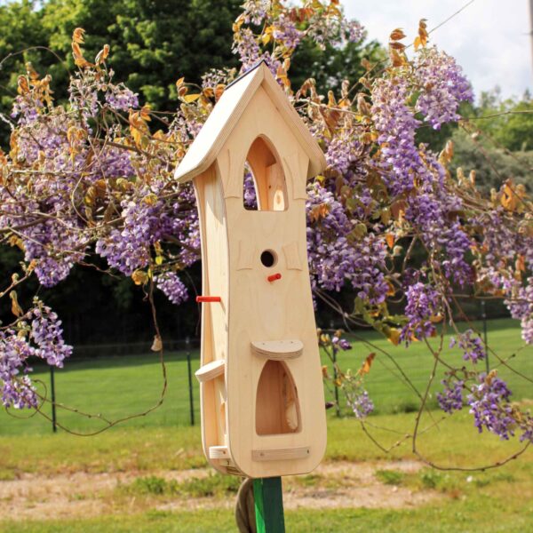 Vogelhaus Bausatz selbst bemalen mit farbe als persönliches geschenk Kindergarten erzieherin lehrerin