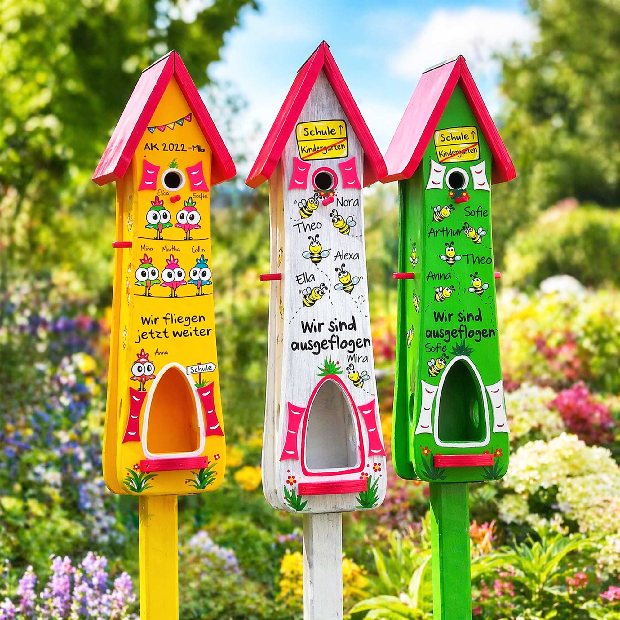 Persönliches Abschiedsgeschenk für die Erzieherin, nützliches Geschenk Kindergarten Abschied mit Bienen Bienengruppe