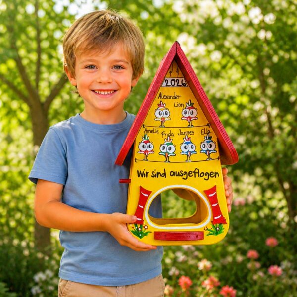 Persönliches Abschiedsgeschenk erzieherin geschenk Kindergarten nachhaltiges geschenk Vögel