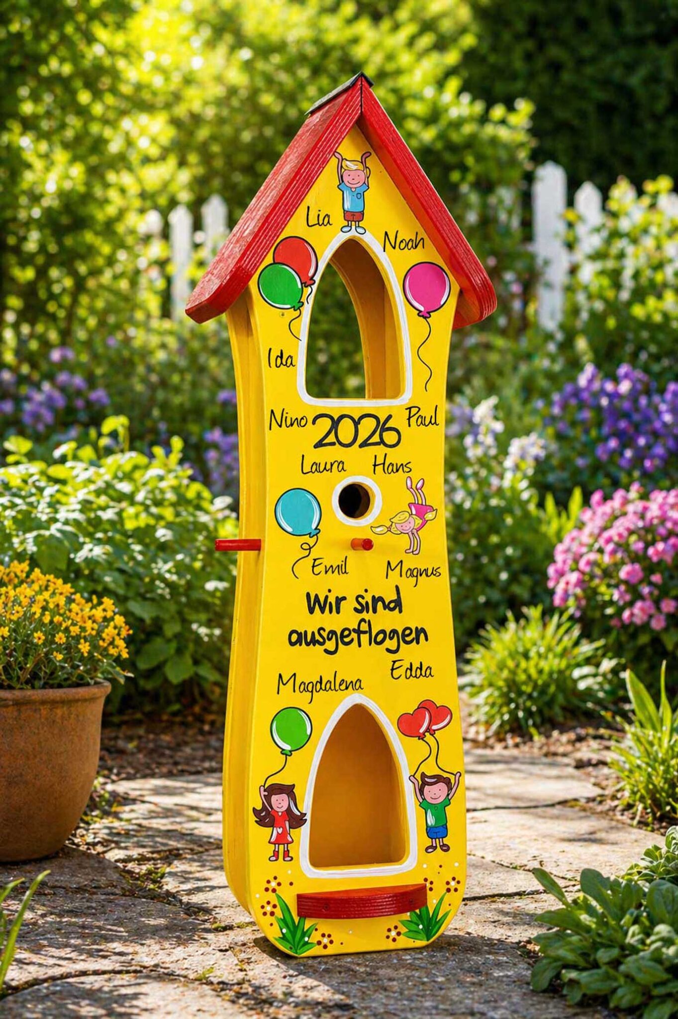 Abschiedsgeschenk Erzieherin Kindergarten Schule Grundschule Abschied Geschenkidee Vogelhaus