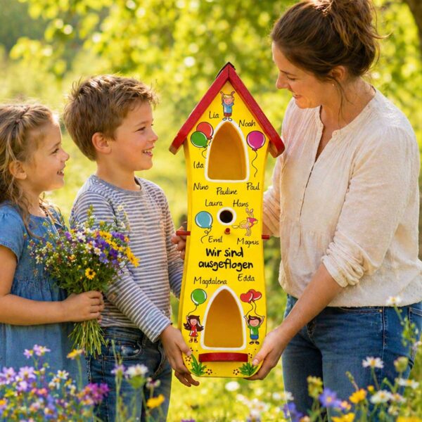 Abschiedsgeschenk Erzieherin Kindergarten Schule Grundschule Abschied Geschenkidee Vogelhaus