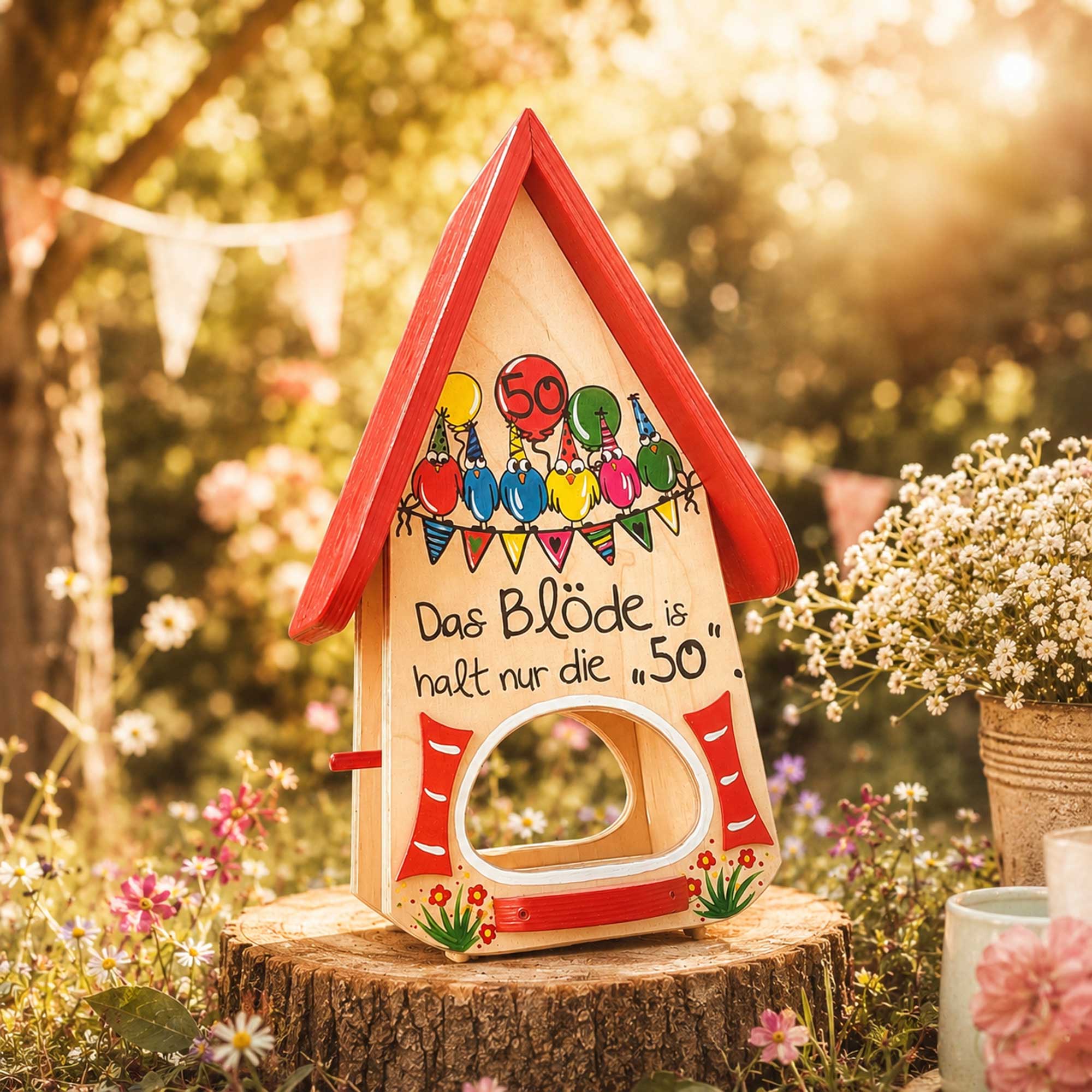 Lustiges geschenk zum runden Geburtstag runder 50 40 45 50 55 60 65 70 80 lustiges geschenk Garten Deko nützlich