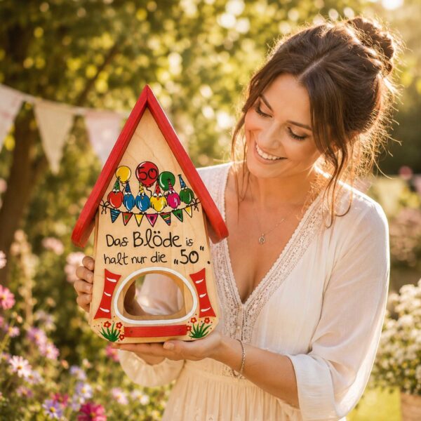 Lustiges geschenk zum runden Geburtstag runder 50 40 45 50 55 60 65 70 80 lustiges geschenk Garten Deko nützlich