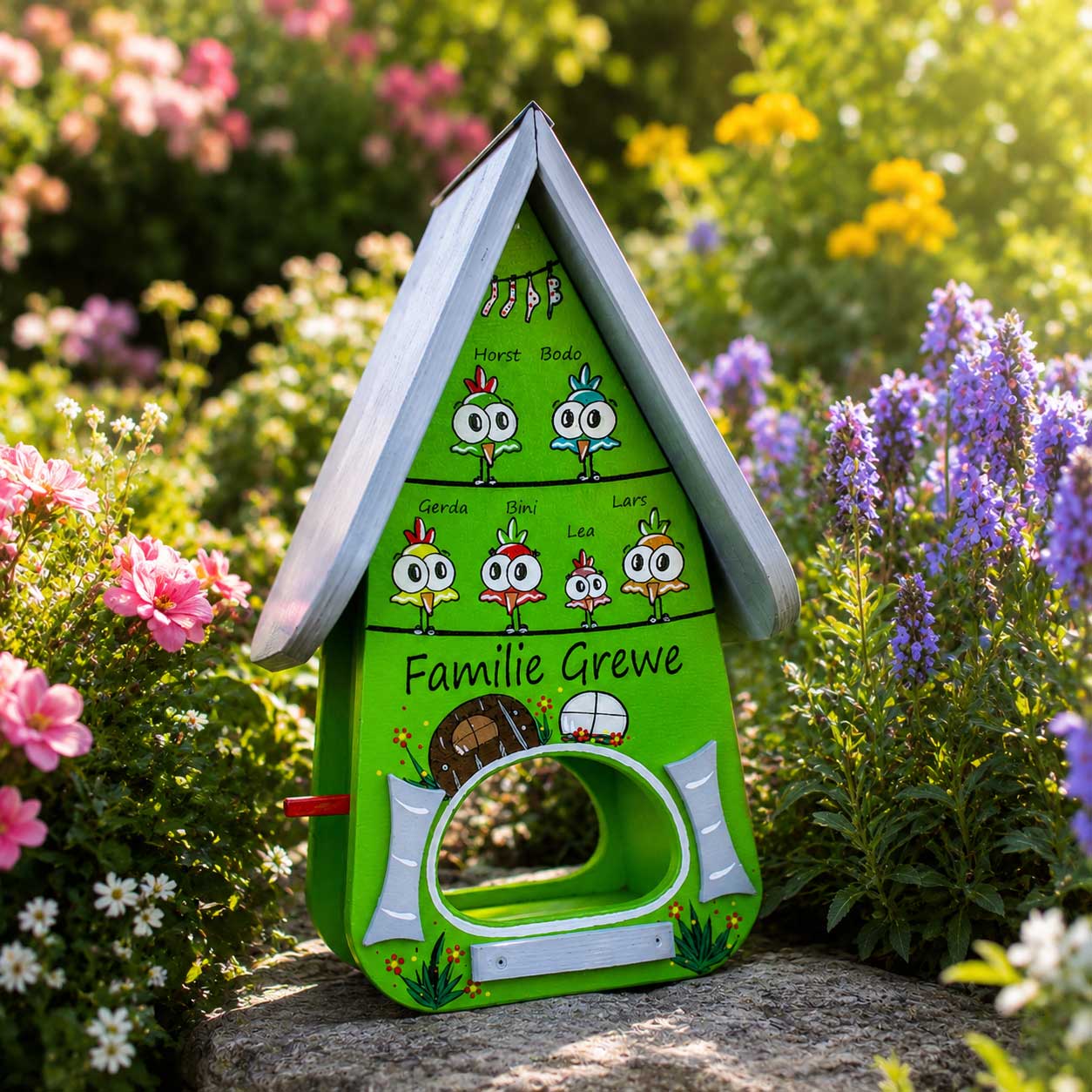 persönliches kreatives geschenk zum Einzug nützlich für Garten Eingang personalisiertes Geschenk Türschild Willkommen Geschenk für Familie