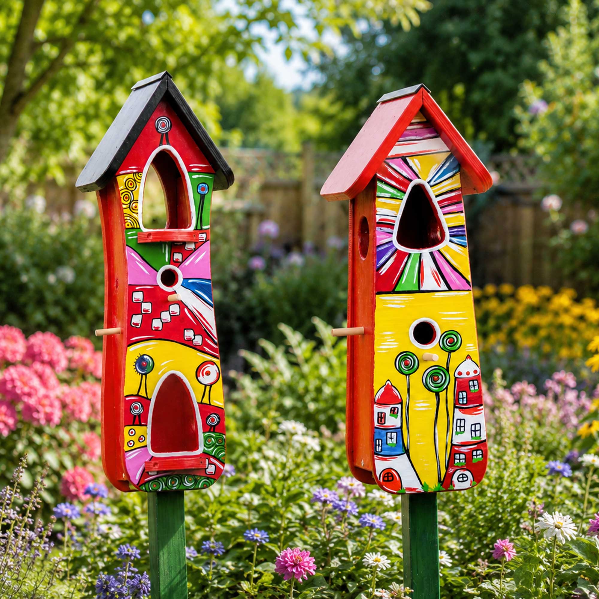 Geschenk Einzigartig Garten Deko Geburtstag Geschenk Hundertwasser