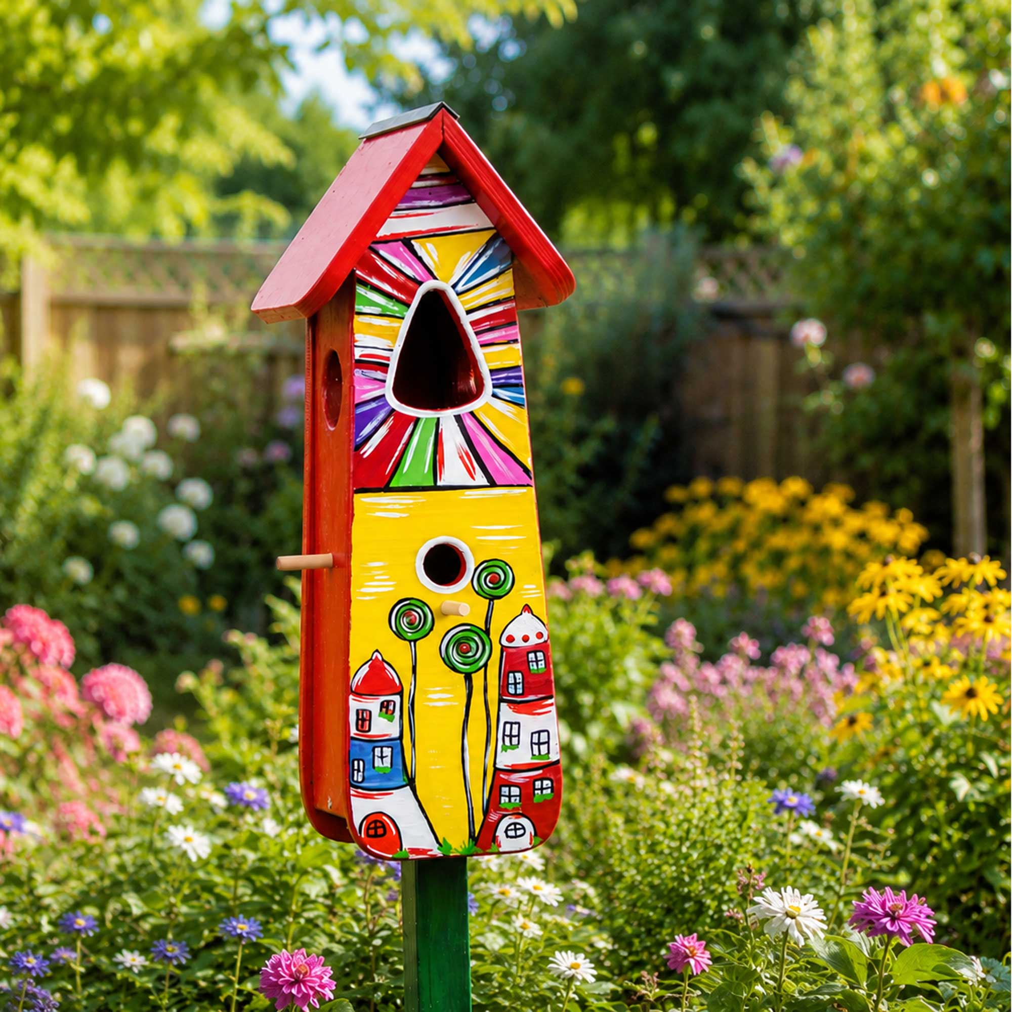 Geschenk Einzigartig Garten Deko Geburtstag Geschenk Hundertwasser