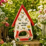 Natur + rotes Dach