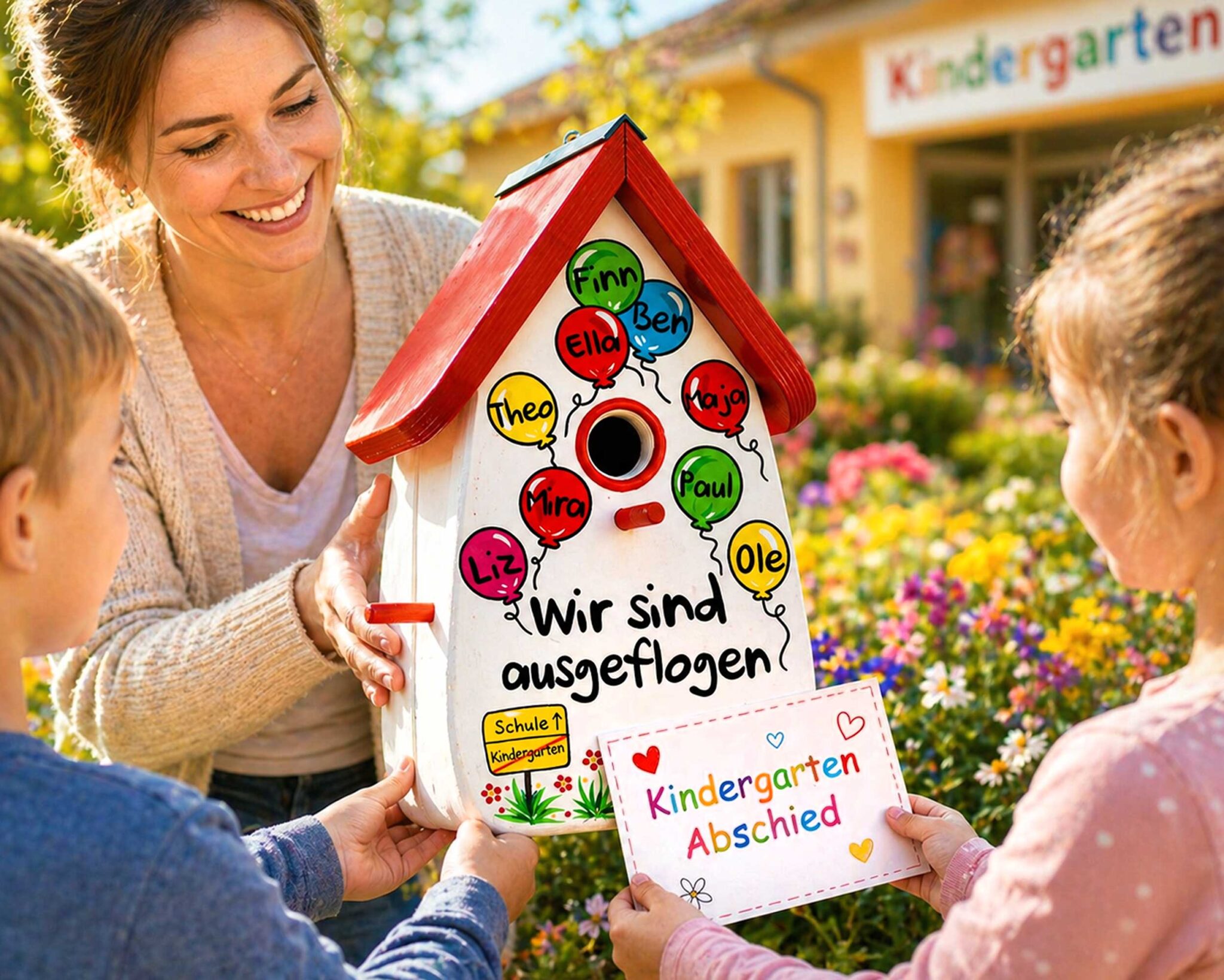 Abschiedsgeschenk Erzieherin Kita Tagesmutter persönliche Geschenkidee Nachhaltiges Geschenk