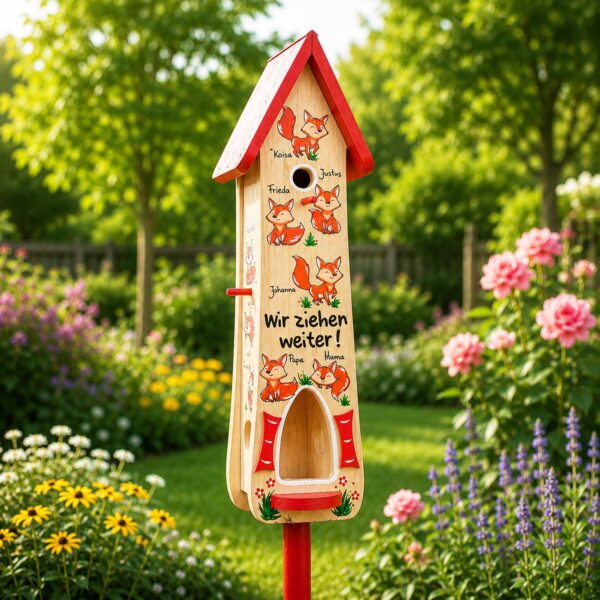 Geschenkidee zum Abschied aus dem kindergarten Erzieherin Erzieher Füchse Fuchsgruppe schlauchen Füchse