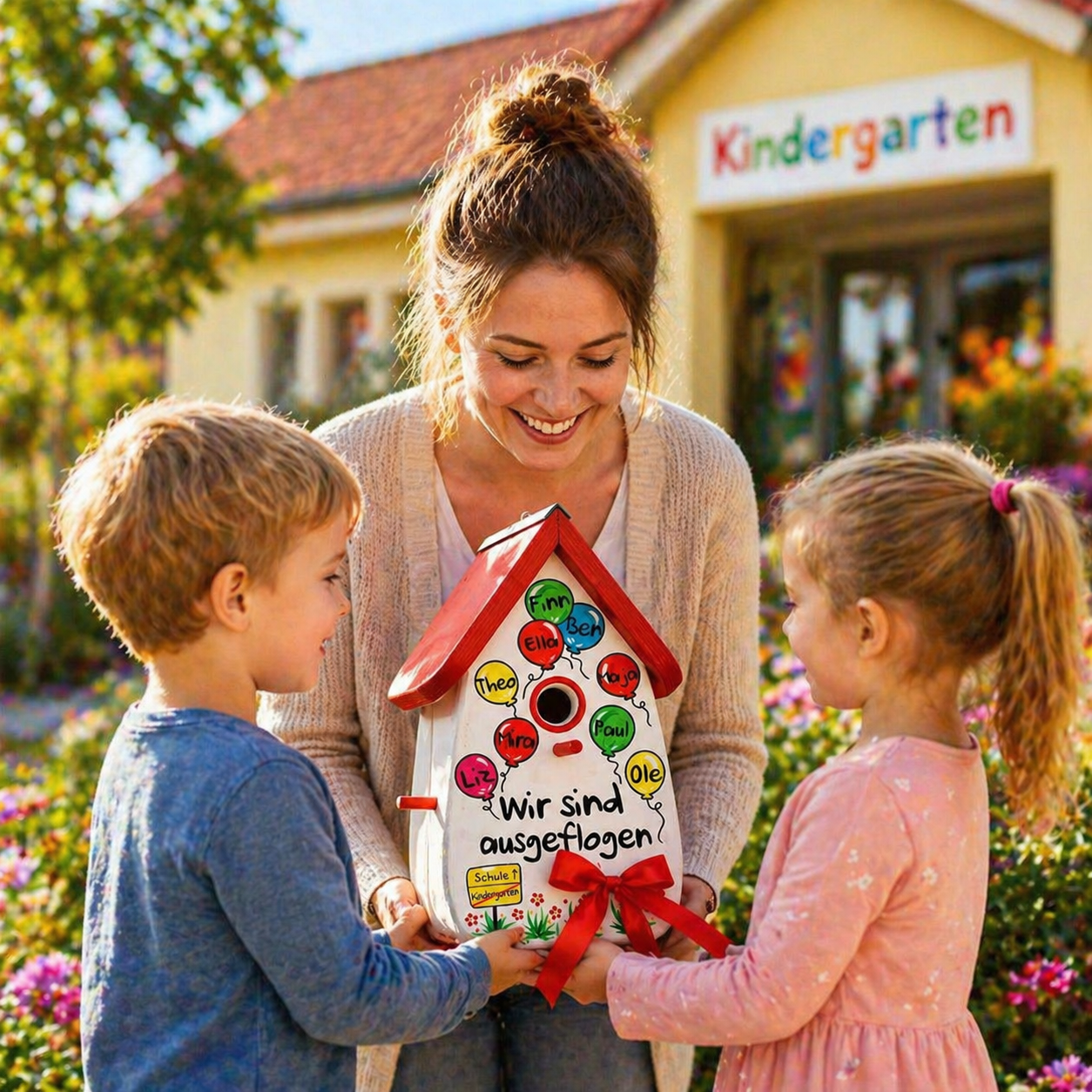 Abschiedsgeschenk Erzieherin Kita Tagesmutter persönliche Geschenkidee Nachhaltiges Geschenk