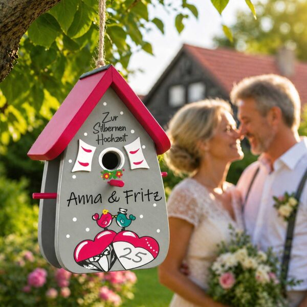 Geschenk zur Silberhochzeit Silberne Hochzeit