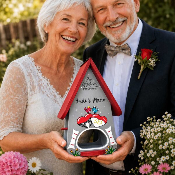 Geschenk zur Goldenen Hochzeit Goldhochzeit 50 Jahre verheiratet