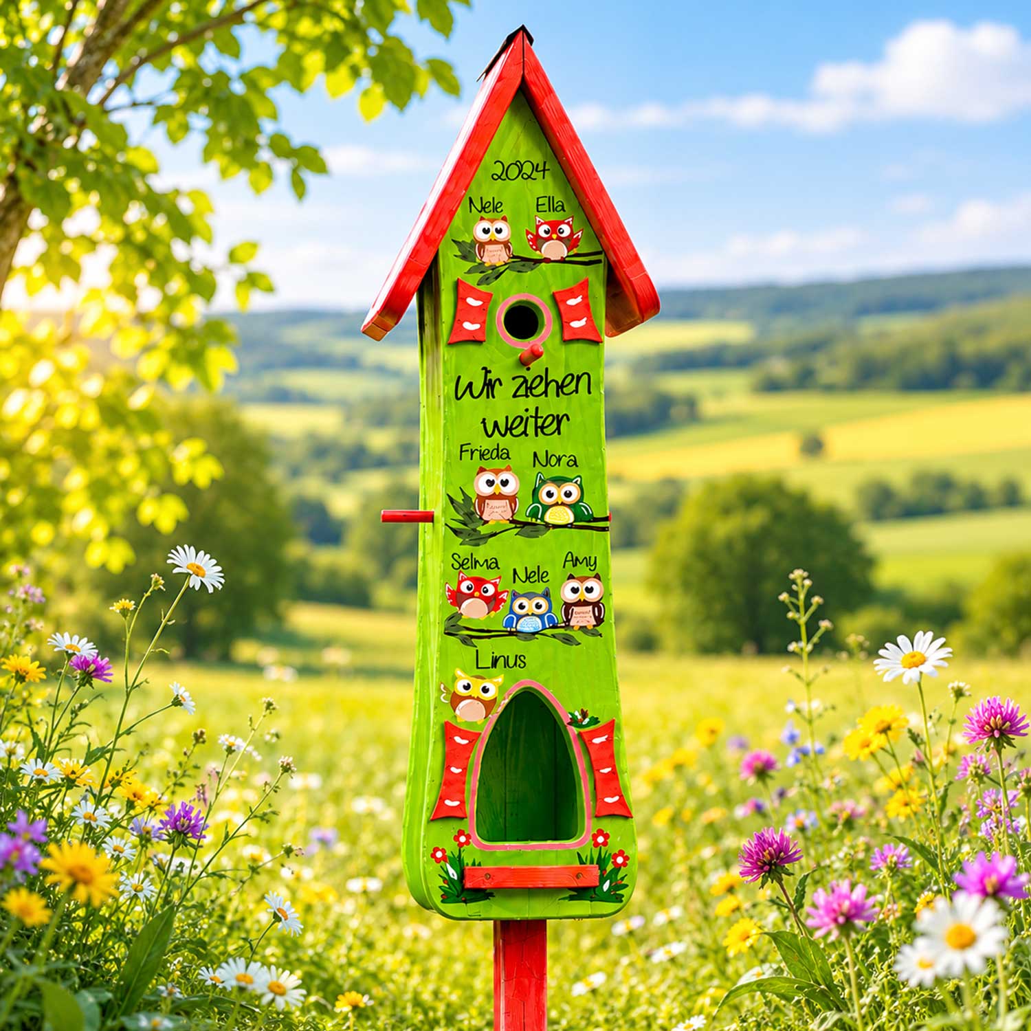 Abschiedsgeschenk Erzieherin Kindergarten Eulen Eulenklasse Lehrerin Vogelhaus geschenkidee