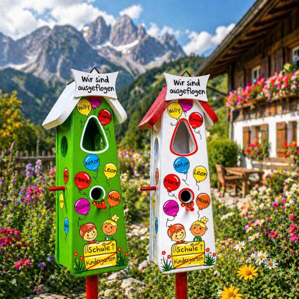 Persönliches geschenk für die Erzieherin, Kindergarten Nachhaltiges Geschenk Kindergarten Vogelhaus Nistkasten