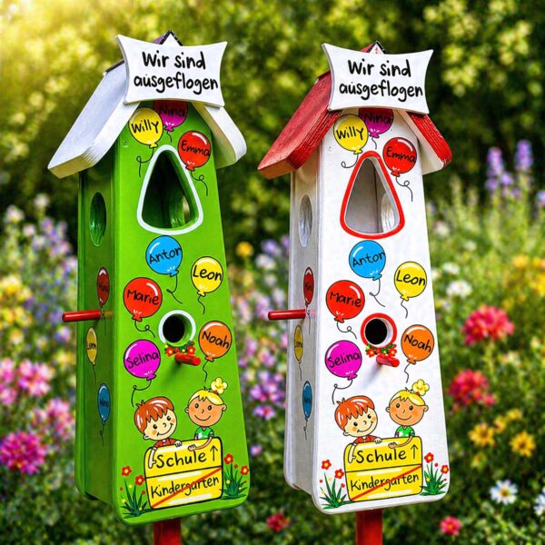 Persönliches geschenk für die Erzieherin, Kindergarten Nachhaltiges Geschenk Kindergarten Vogelhaus Nistkasten