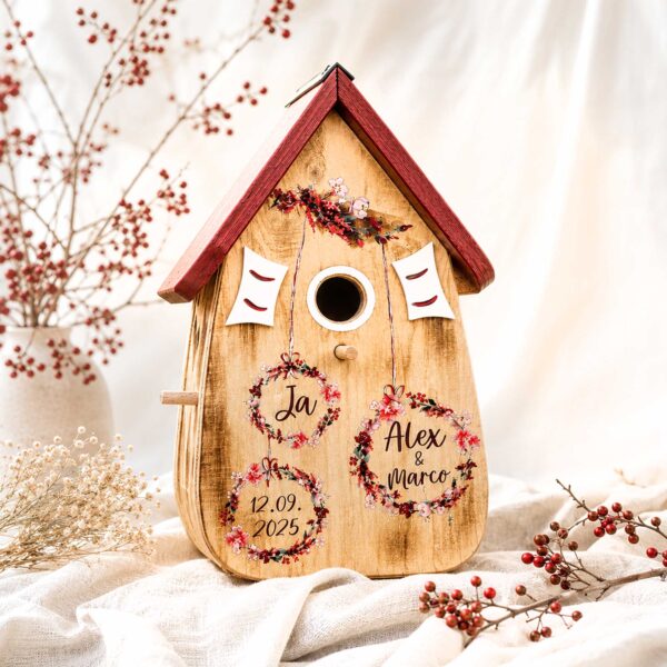 Boho Hochzeit Holz Natur Hochzeit Alpen Personalisiertes Hochzeitsgeschenk beste Freundin Trauzeugin Eltern