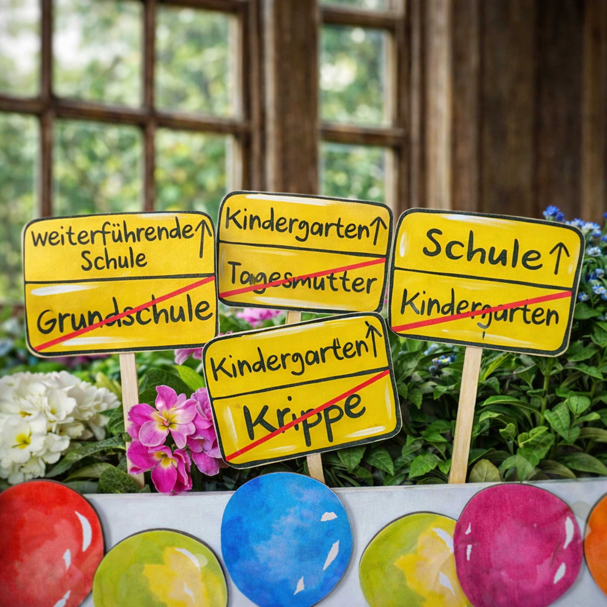 Kindergarten Abschiedsgeschenk Erzieherin Idee geschenkidee nachhaltiges geschenk kreativ Blumen