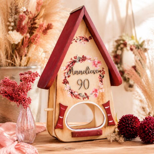 Persönliches geschenk zum runden Geburtstag runder geburtstag personalisiert Holz nachhaltiges geschenk einzigartiges Geschenk zum 40 45 50 55 60 65 70 75 80
